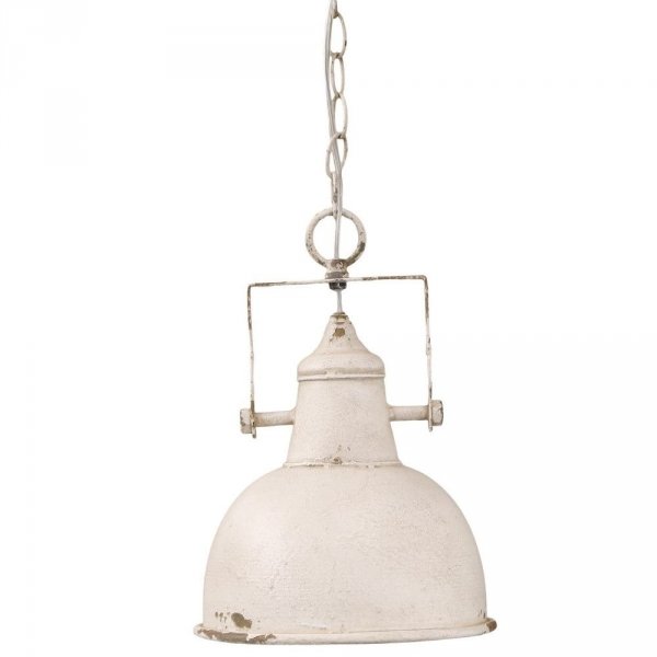 Lampa sufitowa Chic Antique Factory 1 kremowa - H36/Ø24 
