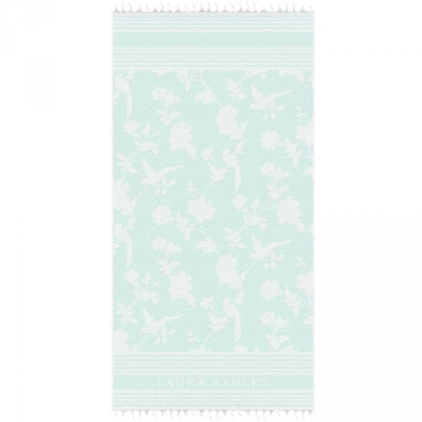 Ręcznik plażowy Laura Ashley - mint 90x180 cm