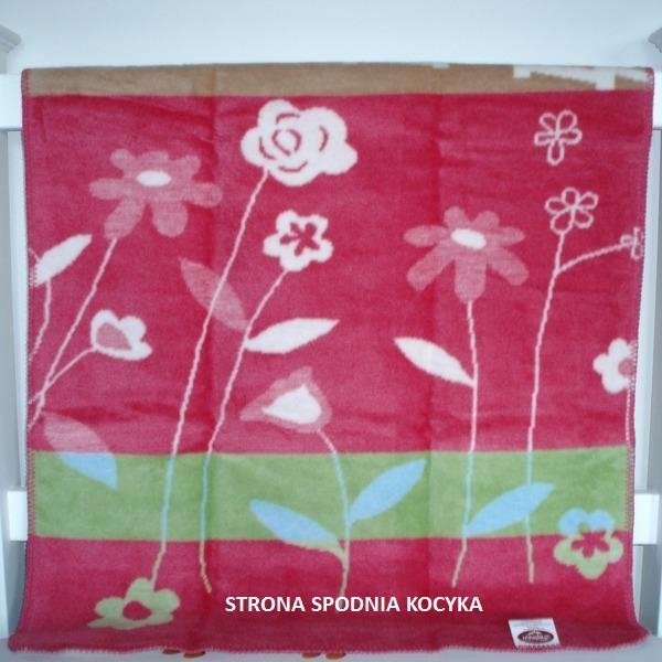 Kocyk bawełniano-akrylowy - Summer Field - SZYBKA WYSYŁKA