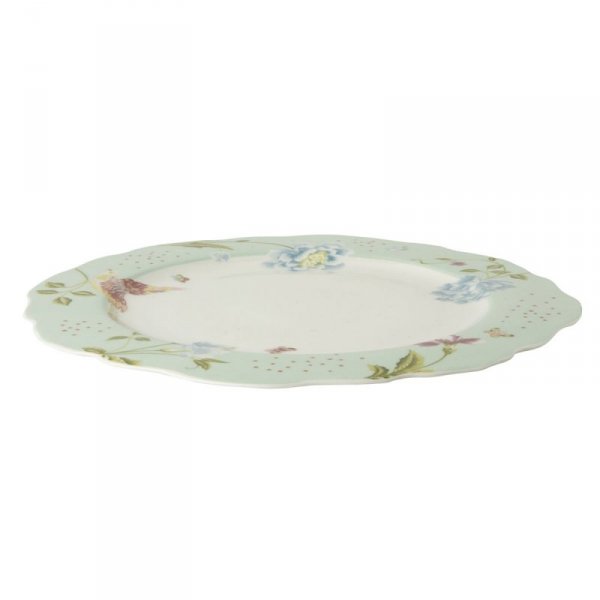 Laura Ashley Heritage - talerz śniadaniowy 24,5 cm - Mint Uni