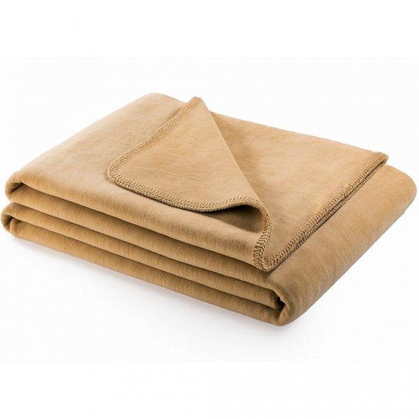 Beżowy koc Moca Design Soft Line