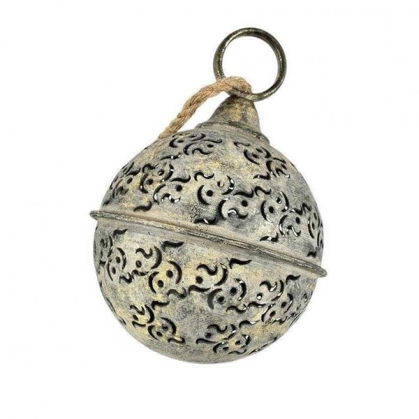 Dekoracyjny dzwonek kula Belldeco Barok Old - średnica 21,5 cm
