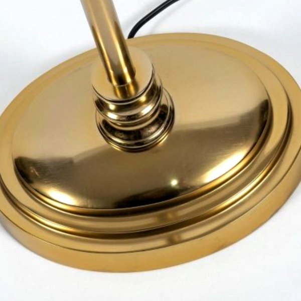 Złota lampa podłogowa Belldeco Deluxe Gold - wys. 143 cm