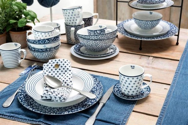 Laura Ashley BLUEPRINT - dzbanek do herbaty - CHINA ROSE