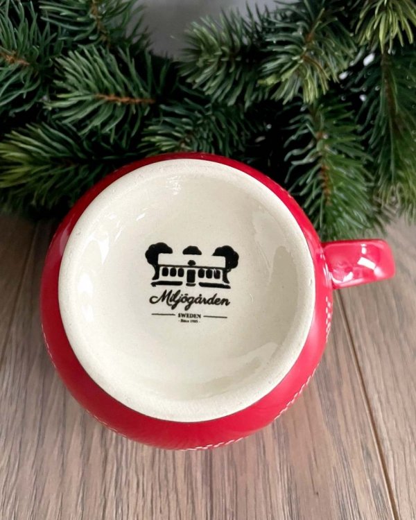 Kubek świąteczny kamionkowy Merry - 310 ml