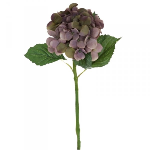 Kwiat sztuczny - Hortensja fioletowa