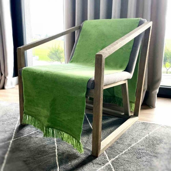 Narzuta na fotele i kanapy - MOCA DESIGN - zielona