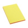 Bloczek samoprzylepny 98x105mm 100k linia neon 110520 D.RECT