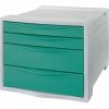 Pojemnik z szufladami ESSELTE COLOURICE zielony 626285