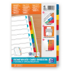 Przekładki kartonowe A4+ MYLAR 1-12 kolor 100204983 OXFORD