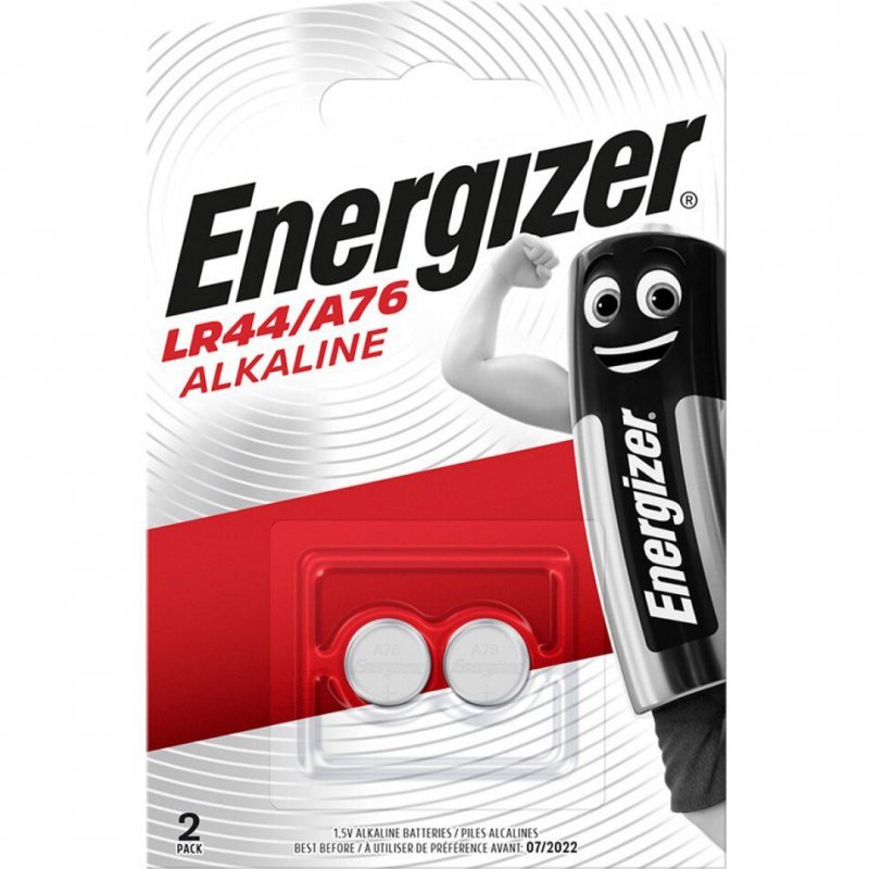 Bateria ENERGIZER LR44/A76/G13/303/357/SR44/LR1154 alkaliczna (2szt)