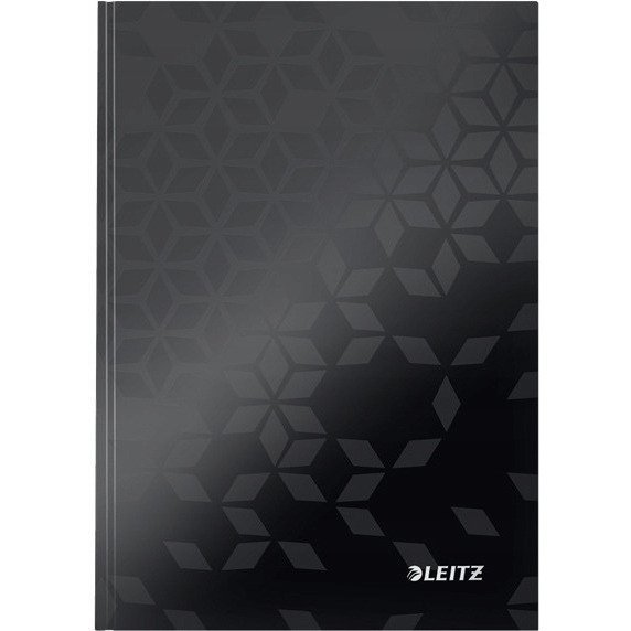 Brulion A5 80k kratka czarny 46281195 LEITZ WOW