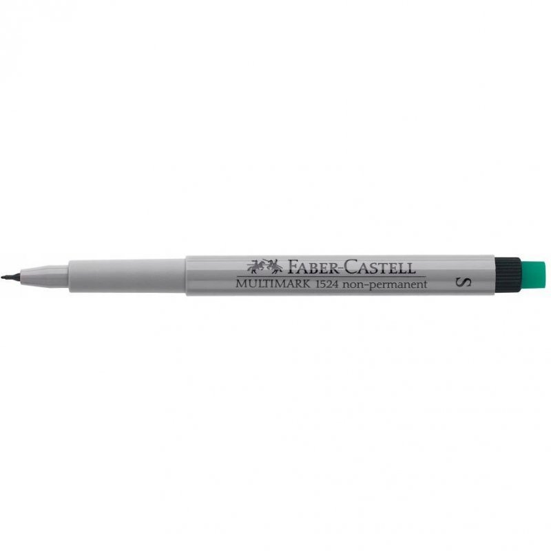Marker nopermanent OHP czarny S 0,4mm 152499 FABER CASTELL