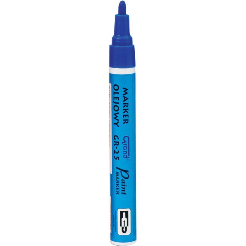 Marker olejowy GR-25 niebieski GRAND