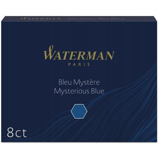 Naboje WATERMAN (8szt.) granatowe S0110910