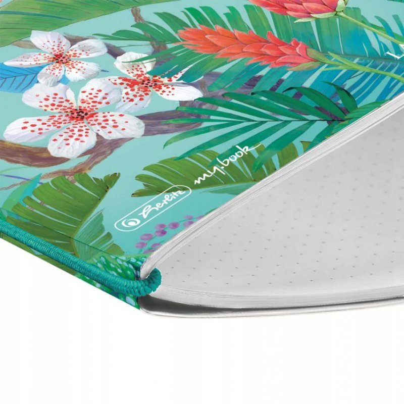 Notatnik Flex A6 40 kartek w kropki Notes Ladylike Jungle 50044306 HERLITZ