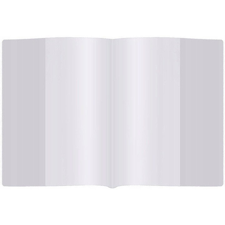 Okładki na zeszyty szkolne A5 bezbarwne 10 sztuk 21,2x30,3cm OZK10-01-02 BIURFOL