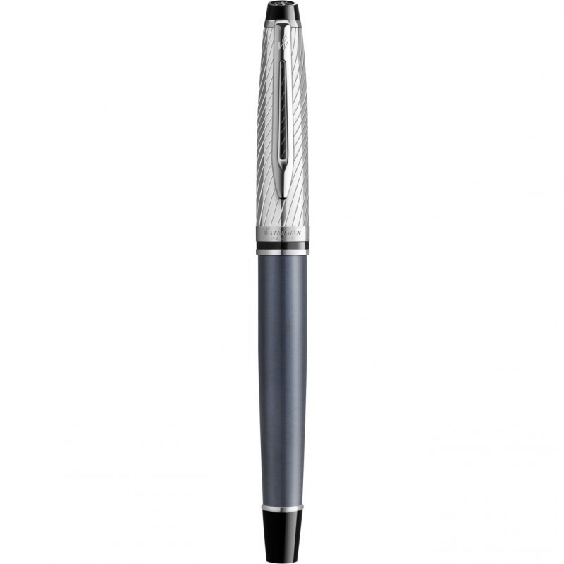 Pióro wieczne Expert Deluxe Metalic grafitowy F CT 2187688 WATERMAN