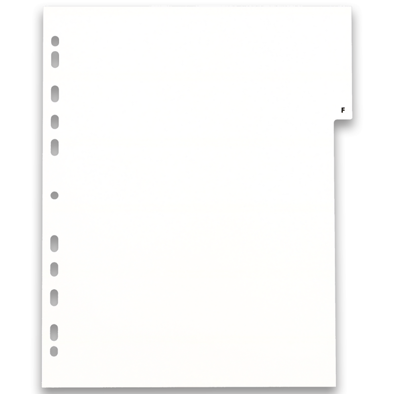 Przekładki A4 MAXI A-Z kolor PP alfabetyczne 100204733 OXFORD