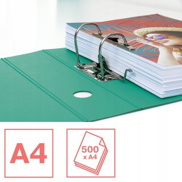 Segregator A4/80mm COLOUR&#039;ICE zielony ESSELTE 626218