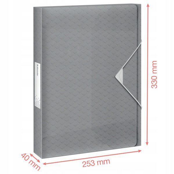 Teczka z gumką Esselte Colour`Breeze 40mm koralowy 628451