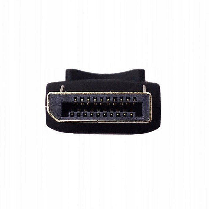 Adapter DisplayPort (M) -&gt; HDMI (F) czarny BULK