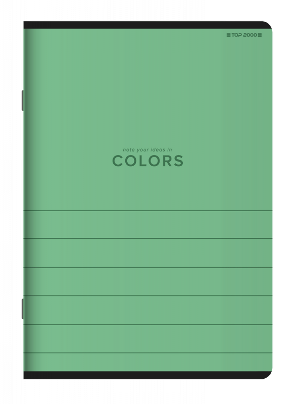 Zeszyt A5 60k kratka margines COLORS 400169183 TOP 2000