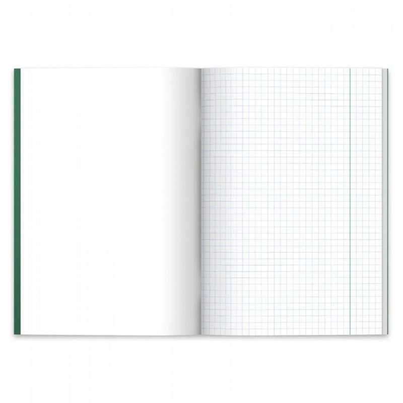 Zeszyt szkolny A5 60 kartek w kratkę 70g ECO PP Ocean Colors 9552407 HERLITZ