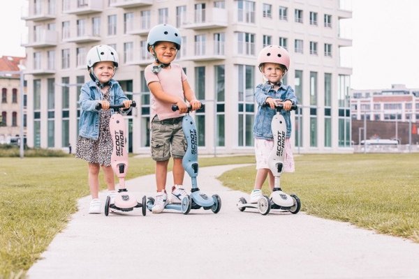 SCOOTANDRIDE Highwaykick 1 2w1 Jeździk i hulajnoga 1-5 lat Rose