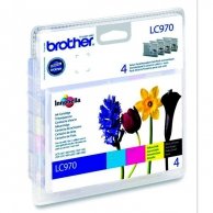 Brother oryginalny ink LC-970VALBP, CMYK, 300s, Brother DCP-135C, 150C, MFC-235C, 260C