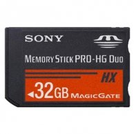 SONY Memory stick PRO-HX Duo, 32GB, MSHX32B, do archiwizacji danych