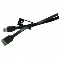 USB kabel (2.0), A-micro, M/M, 0.3m, Logo