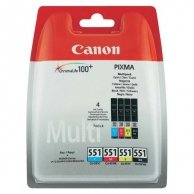 Canon oryginalny ink 6509B009, CLI551, CMYK, Canon PIXMA iP7250, MG5450, MG6350