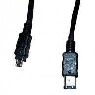 FireWire kabel IEEE 1394, 6pin-4pin, M/M, 3m, No Name