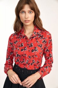 Nife Koszula w kwiatowy wzór - K60