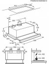 Okap teleskopowy ELECTROLUX LFP326FB czarny
