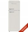 Lodówka Retro Ravanson LKK-210RC (545mm x 1470mm x 585 mm; 157l; Klasa A++; kremowy)