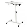 MACLEAN MOBILNE BIURKO/STAND NA LAPTOP, BIAŁE, REGULACJA WYSOKOŚĆ 59-89CM, MAX. 30KG MC-121 W