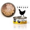3Coty CHICKEN with hearts for Adult cats 80g