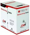 TECHLY SKRĘTKA U/UTP CAT6 DRUT 305M CCA SZARA ITP6-CCA-305-GY