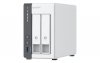 Qnap TS-216G, Tower, 2 x 2.5/3.5 SATA, ARM 2.0GHz Quad core, 4GB, 1 x 2.5GbE + 1 x GbE, External adapter (PSU)