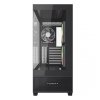 GEMBIRD OBUDOWA FORNAX X550 AQUARIUM MIDI-TOWER (2X USB 3.1, 1X USB TYPE-C) 3X FAN, CZARNA