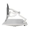 Uchwyt biurkowy gazowy do 1 monitora LED/LCD 17-32 L-19GD ART (2-9kg 2xUSB 3.0 PREMIUM ALU)