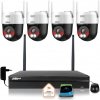 Zestaw monitoringu IP Dahua Bezprzewodowa 4 kamery 5MPx P5AE-PV i rejestrator z 1TB