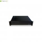 Obudowa serwerowa Techly ATX Rack 19 2U, czarna