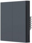 Aqara Smart Wall Switch H1 Szary podwójny bez neutrala
