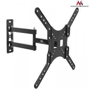 Uchwyt do telewizora lub monitora Maclean MC-759, uniwersalny, max vesa 400x400, 13-55, 30kg, czarny