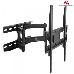 Uchwyt do telewizora lub monitora Maclean MC-760, uniwersalny, max VESA 400x400, 26-55, 30kg, czarny