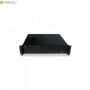 Obudowa serwerowa Techly ATX Rack 19 2U, czarna