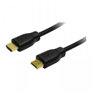 Kabel HDMI LogiLink CH0076 v1.4 GOLD, 0,2m